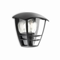 Creek buitenwandlamp zwart verlichting Philips - Philips