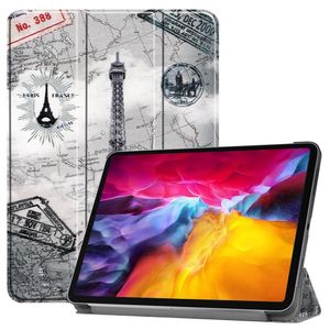 3-Vouw sleepcover hoes - iPad Pro 11 inch (2018/2020/2021) - Eiffeltoren