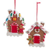 Ornament Gingerbread Huisje h12 cm - Kurt s adler