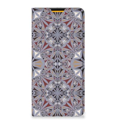 Samsung Galaxy M52 | Standcase | Flower Tiles Samsung Galaxy M52 | Standcase | Flower Tiles