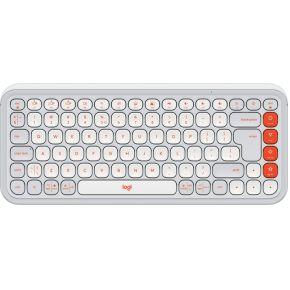 Logitech POP Icon Keys Draadloos Toetsenbord Wit
