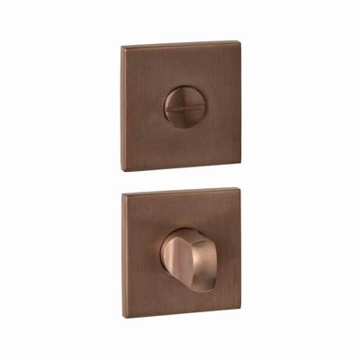 Intersteel WC-sluitingTira vierkant brons 53x53mm - 1343.103061