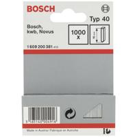 Bosch Accessories 1609200381 Nagels voor tacker Type 40 Afmeting, lengte 16 mm 1000 stuk(s)