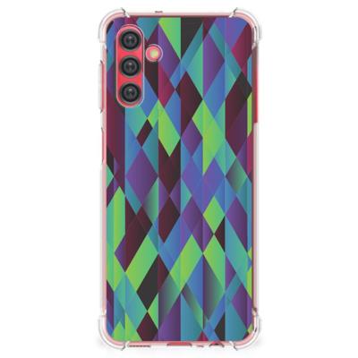 Samsung Galaxy A13 5G | A04s Shockproof Case Abstract Green Blue Samsung Galaxy A13 5G | A04s Shockproof Case Abstract Green Blue