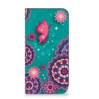 iPhone 15 Pro Max | Bookcase | Cirkels en Vlinders