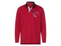 LIVERGY Heren poloshirt (L (52/54), Rood)