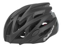 Polisport helm twig mat zwart/ grijs m 55-58cm easy-lock