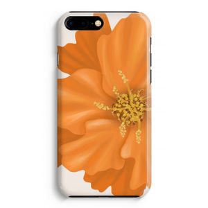 Orange Ellila flower: iPhone 8 Plus Volledig Geprint Hoesje