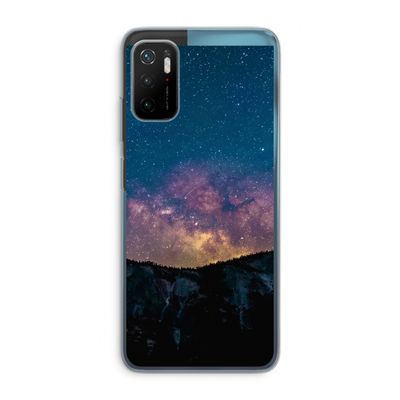 Travel to space: Xiaomi Poco M3 Pro 5G Transparant Hoesje