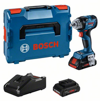 Bosch Blauw GDS 18V-330 HC Accu Slagmoeraanzetter | 330 Nm | 2 x 4,0 Ah accu + oplader | In L-Boxx - 06019L5002