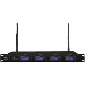 IMG Stage Line TXS-646, 4-kanaals multi-frequentie ontvangereenheid met UHF PLL-techniek