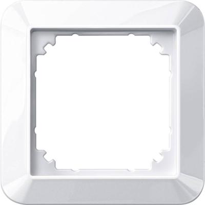 Merten 389119 Afdekking Frame 1-M, System M Polar-wit (glanzend) 1 stuk(s)