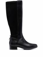 Geox bottes en cuir de veau - Noir