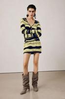 Gestreepte jurk haar studio - YELLOW - L