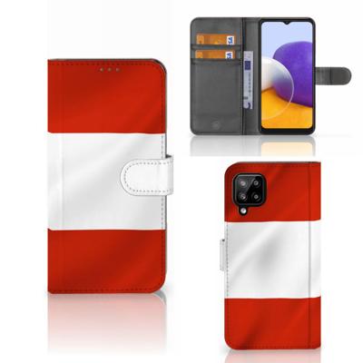 Samsung Galaxy A22 4G | M22 | Bookstyle Case | Oostenrijk | Portemonnee hoesje