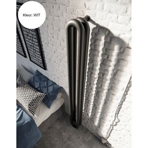 Designradiator Instamat Tubone-V 150x21x22 cm Incl. Aansluitset Wit Instamat