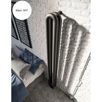Designradiator Instamat Tubone-V 150x21x22 cm Incl. Aansluitset Wit Instamat