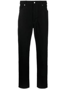 Eckhaus Latta pantalon fuselé à taille mi-haute - Noir