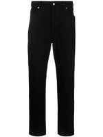 Eckhaus Latta pantalon fuselé à taille mi-haute - Noir