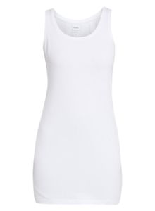 HEMA Dames Singlet Extra Lang Wit (wit)