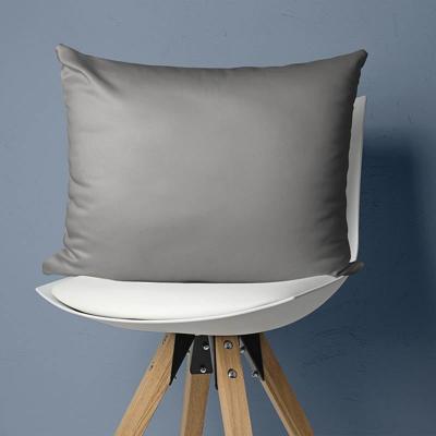 2 PACK Satijnen Kussenslopen Grijs Primaviera Deluxe - Dekbed-Discounter.nl