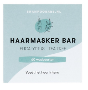 Shampoo Bars Haarmasker Bar Eucalyptus en Tea Tree