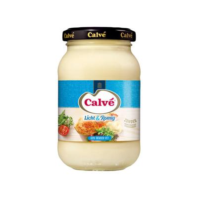 Calve mayonaise licht & romig (6x 650ml)