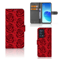 OPPO Reno 6 Pro Plus 5G Hoesje Red Roses