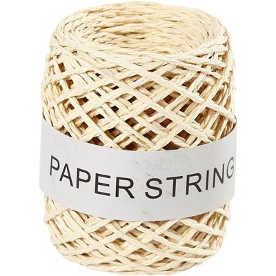Creativ Company Papierkoord, dikte 1 mm, naturel, 50 m/ 1 rol