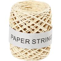Creativ Company Papierkoord, dikte 1 mm, naturel, 50 m/ 1 rol