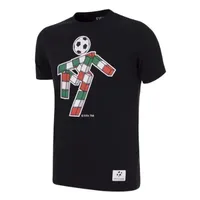 COPA Football - Italië World Cup 1990 Mascotte T-Shirt - Zwart - thumbnail