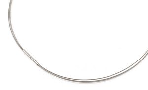 Boccia 0804-01 Ketting staal-titanium zilverkleurig 3 x 0,6 mm