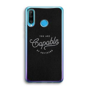 Capable: Huawei P30 Lite Transparant Hoesje
