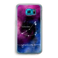 Sterrenbeeld - Donker: Samsung Galaxy S6 Transparant Hoesje