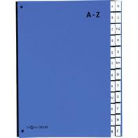 PAGNA Lessenaarordner 24249-02 24249-02 Hardkarton Blauw DIN A4 Aantal vakken: 24 A-Z
