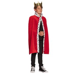 Koningsmantel Kind Rood Willem