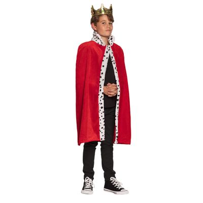 Koningsmantel Kind Rood Willem