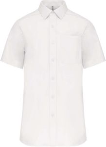 Kariban K543 Heren poplin overhemd korte mouwen