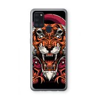 Tiger and Rattlesnakes: Samsung Galaxy A21s Transparant Hoesje