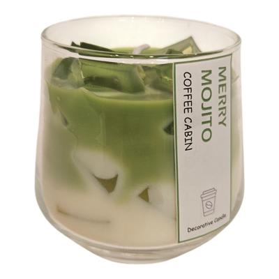 Geurkaars glas Merry Mojito 8,4x11,5cm