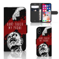 Apple iPhone X | Xs Portemonnee Hoesje Zombie Blood