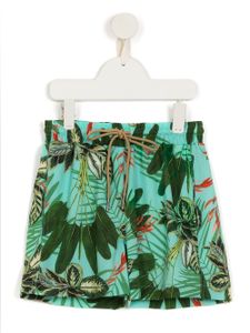 Lygia & Nanny short évasé à imprimé feuillage - Vert