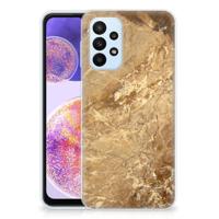 Samsung Galaxy A23 | TPU | Siliconen hoesje | Marmer Creme