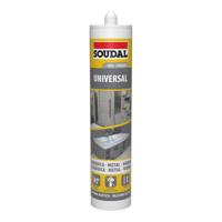 Siliconen Soudal 115927 Universeel Grijs 280 ml