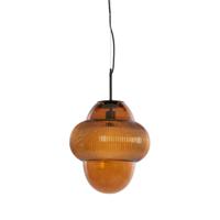 Light & Living - Hanglamp OVNIS - Ø35x40cm - Bruin - thumbnail