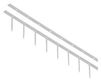 Surebindstrip 25mm 10pins grijs