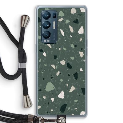 Terrazzo N°19: Oppo Find X3 Neo Transparant Hoesje met koord