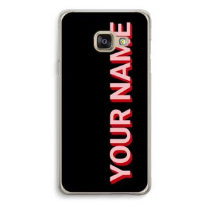 Namecase: Samsung Galaxy A3 (2016) Transparant Hoesje