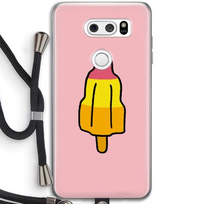 Raketijsje: LG V30 Transparant Hoesje met koord