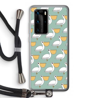 Pelican: Huawei P40 Pro Transparant Hoesje met koord